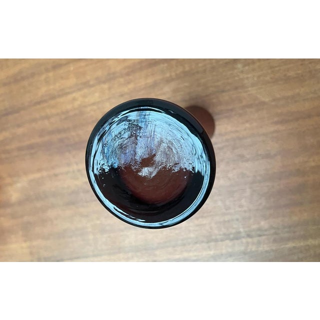 Mid-Century Diabolo Glass Vase from Ingrid Glas, Germany, 1960s For Sale - Image 11 of 14