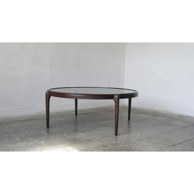 Large Mid-Century Coffee Table in Mahogany For Sale - Image 9 of 9