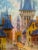 Wood Street of Old Prague, Anatole Krasnyanshy Large Seriolithograph,Framed and Signed in Plate. For Sale - Image 7 of 11