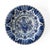 Stunning Delft Blue 18.5" Diameter Wall Platter. This blue Delft collectible wall plate is exquisitely decorated with the...