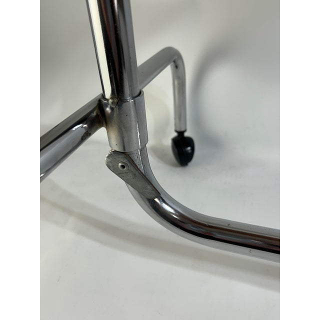 1970s Danecastle ApS Danish Modern Teak and Chrome Adjustable Reading Tray Table Stand - 1 Piece For Sale - Image 9 of 13