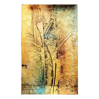 Vintage Venetian Eglomise Glass For Sale