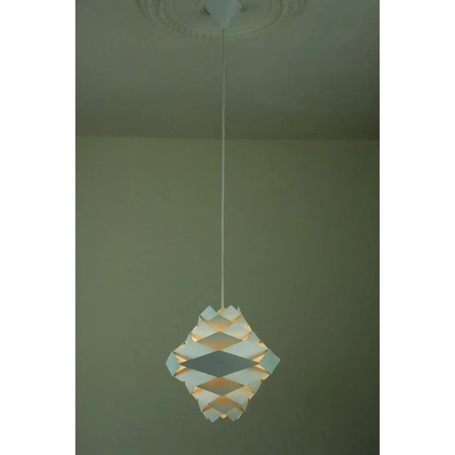 Metal Symphony Ceiling Lamp by Preben Dal for Hans Feelsgaard A/S, Denmark For Sale - Image 7 of 12