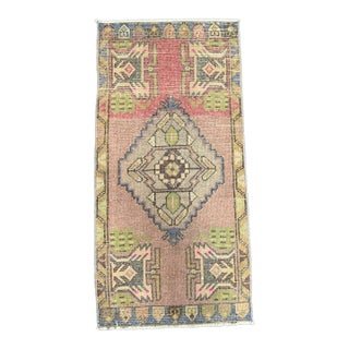 Turkish Yastik Rug 1'8" x 3'4" For Sale