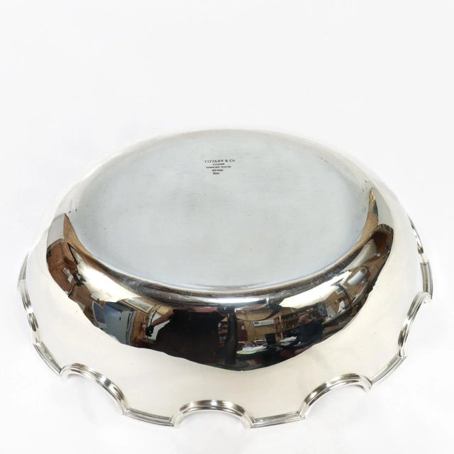 Large Antique Tiffany & Co. Sterling Silver Monteith or Wine Rinser For Sale - Image 15 of 18