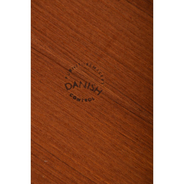 Wood Teak Side Table by Engholm and Willumsen for Fritz Hansen, 1960s For Sale - Image 7 of 9