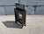1980s Black Serving or Bar Cart From Mascagni, Made in Italy, Foldable For Sale - Image 14 of 15