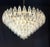 Handmade Crystal Polyhedron Glass Chandelier, 1962 For Sale - Image 12 of 12