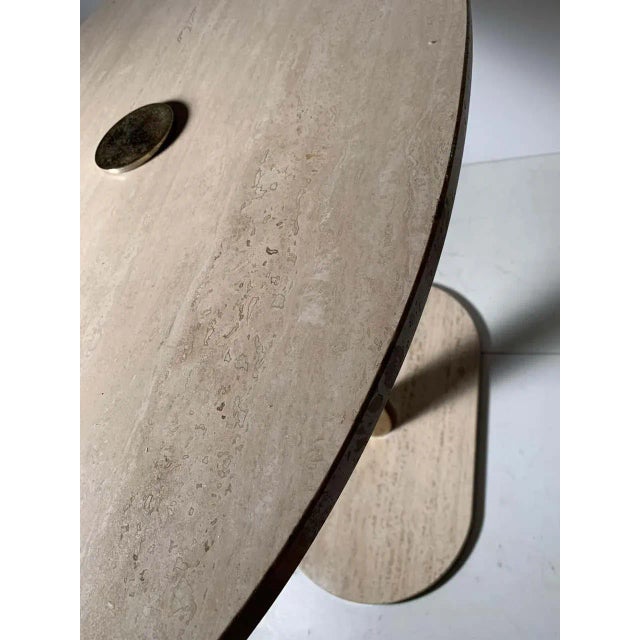 Pace Collection Pace Collection Oval Marble Console Table For Sale - Image 4 of 13