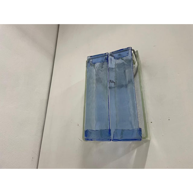 Laguna Wall Lamp in Murano Glass by Renato Toso, 1960s For Sale - Image 4 of 6