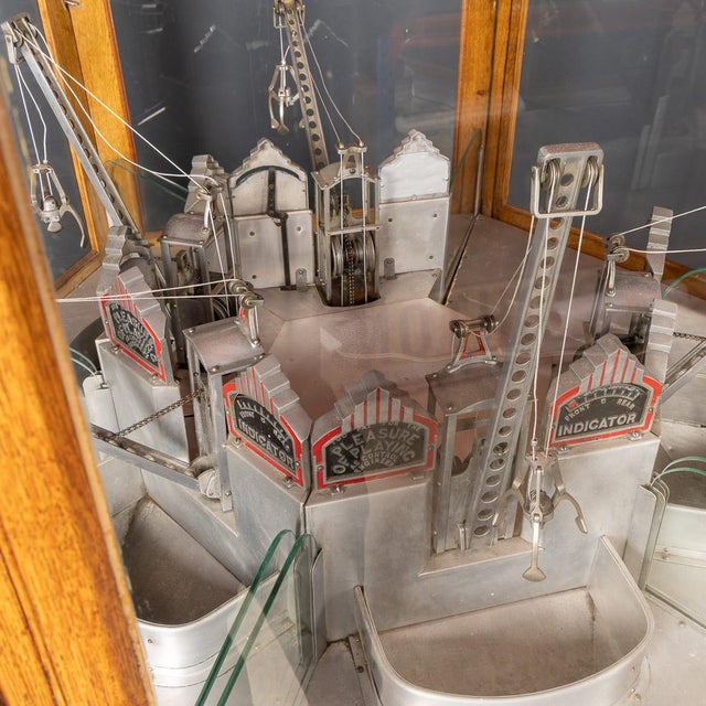 Vintage English Art Deco Crane Claw Arcade Machine, 1930 For Sale - Image 10 of 18