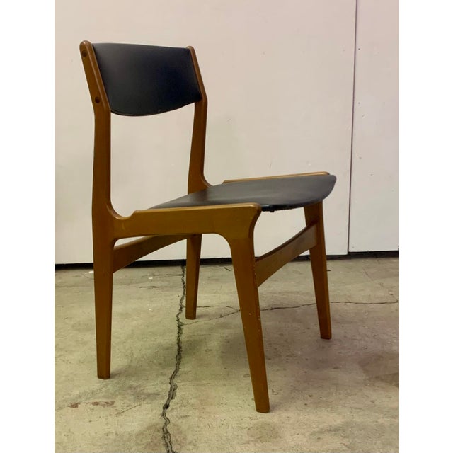 1960s A Pair of Mid Century Modern Chair Attributed to Erik Buch For Sale - Image 5 of 14