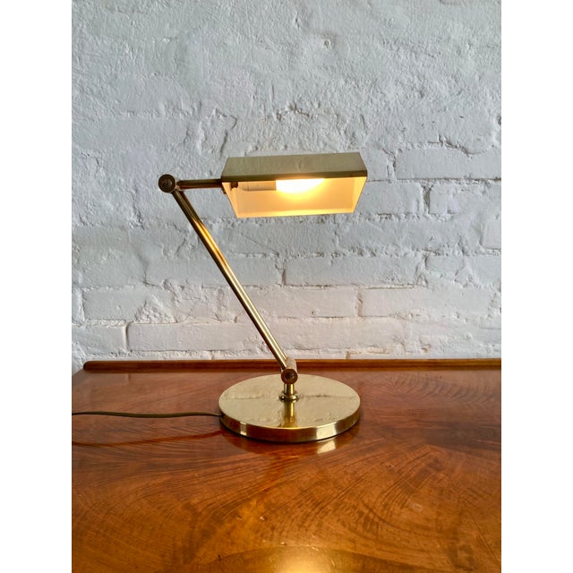 1970s Ministerial Brass Lamp, 1970s For Sale - Image 5 of 18