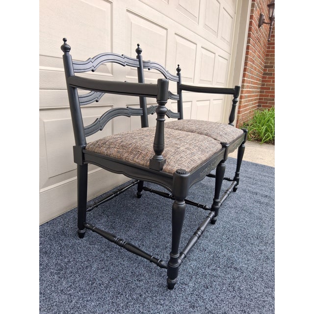 Mid Century 2 Seater Settee Made in Spain For Sale - Image 9 of 9