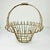 Vintage Home is pleased to present this vintage French Art Nouveau Iron Basket Jardiniere Planter. We curated this...