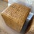 Pair of Vintage Woven Natural Fiber Cube Ottomans For Sale - Image 10 of 12