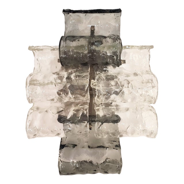 Large Italian Wall Sconce from Zero Quattro, 1970s For Sale