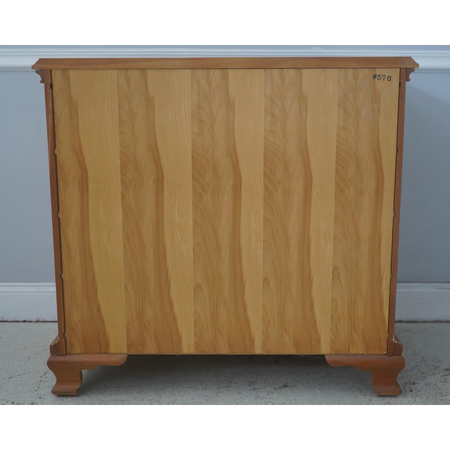 Cherry Georgian Style Block Front Chest For Sale - Image 17 of 18