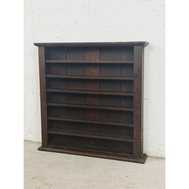 Antique Six-Tier Wooden Billiard Ball Display Rack, Early 20th Century For Sale - Image 12 of 14