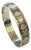 Early 2000s Alexander McQueen Skull Enamel Cuff Bracelet For Sale