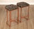 Contemporary Shaver-Howard Contemporary Pair of Bar Stools For Sale - Image 3 of 12