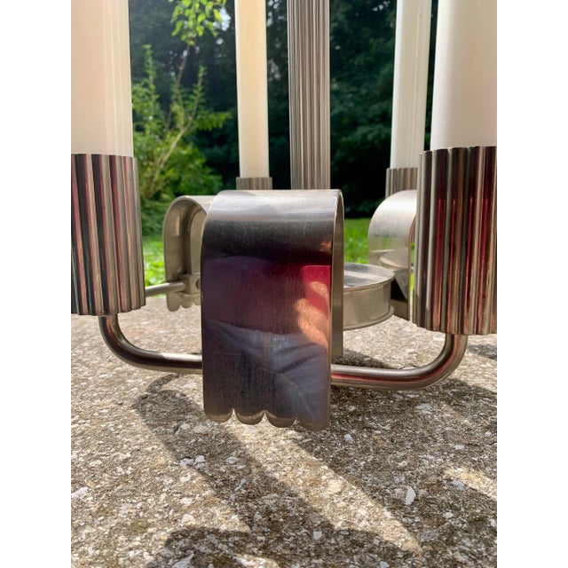 Vintage Art Deco Chandelier, 1930 For Sale - Image 13 of 18