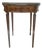 French 19th Century Louis XVI Mahogany Oval Bouillotte Marble Top Side Table For Sale