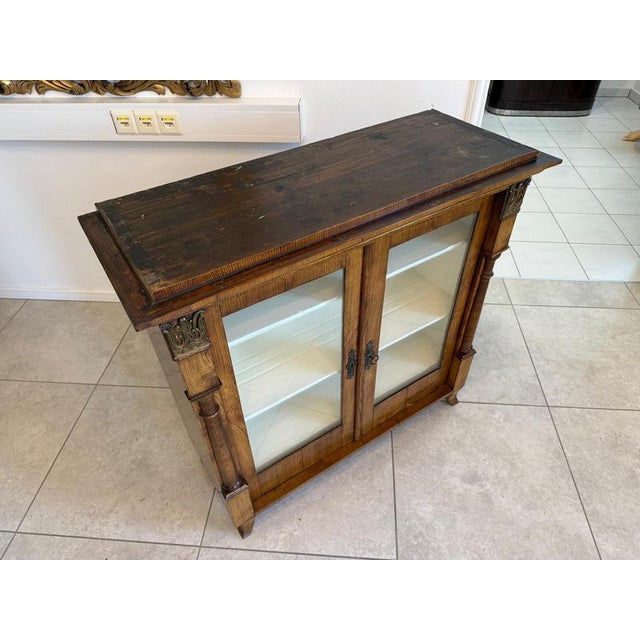 Empire Display Cabinet Top in Ash Wood, 1810 For Sale - Image 6 of 16