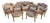 1940s French Louis XVI Gold Beige Sofa Set - 5 Pc For Sale