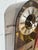 An exceptional mid-century modern sculptural statement piece, this vintage Howard Miller Model 677 floor clock showcases...