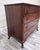Antique Chippendale Style Mahogany Four Drawer Chest of Drawers Bachelor’s Chest For Sale - Image 4 of 12