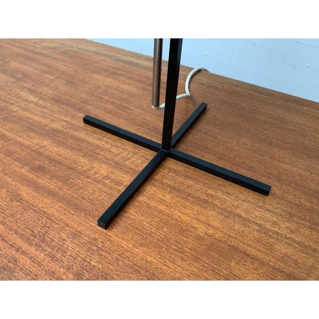 Metal Mid-Century German Table Lamp from Kaiser Leuchten, 1960s For Sale - Image 7 of 18