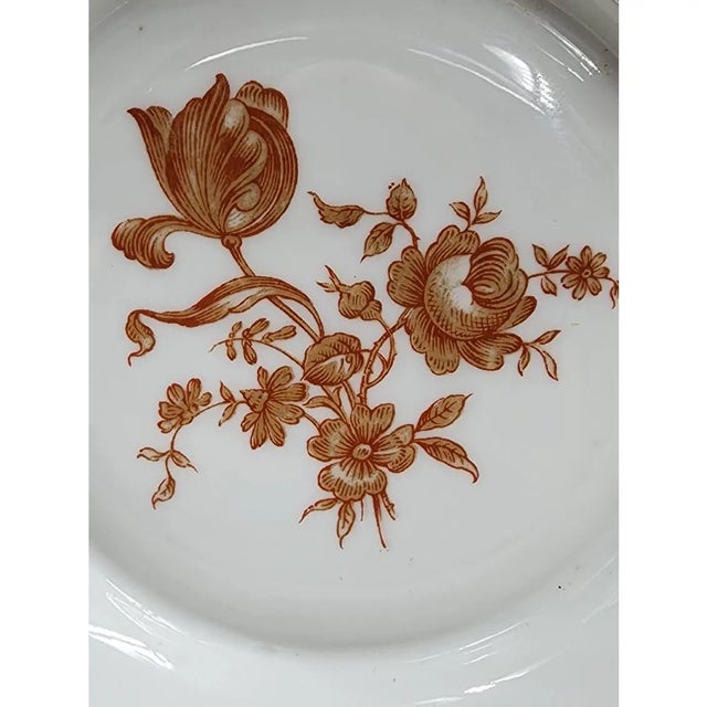 Ceramic Mid 20th Century French Limoges Square Dish For Sale - Image 7 of 18