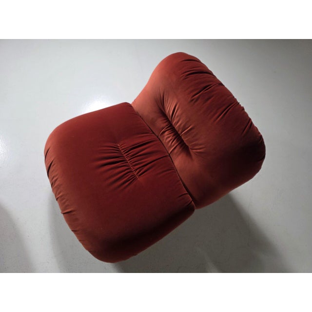 Jumbo Lounge Chair by Alberto Rosselli for Saporiti Italia, Italy, 1970s For Sale - Image 11 of 12