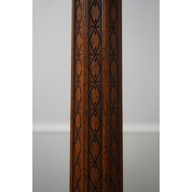 Baker Mahogany Gothic Style 4 Post King Size Bed For Sale - Image 11 of 18