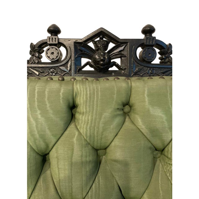 “Rare Victorian Eastlake Carved Griffin Side Chair, C. 1880, “Rare Victorian Eastlake Carved Griffin Side Chair, C. 1880, Original Finish For Sale In Sacramento - Image 6 of 12