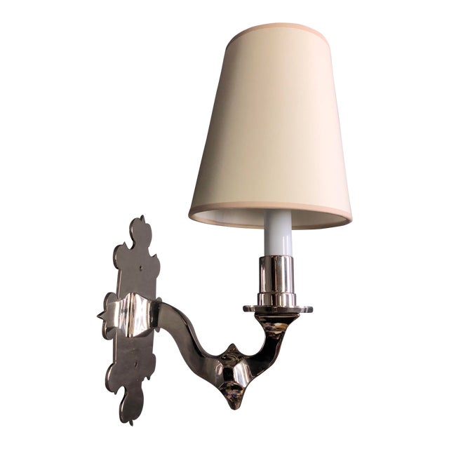 Thomas O Brien Leyland Wall Sconce And Shade For Visual Comfort