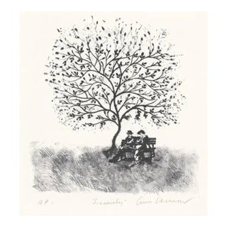 Ann Chernow Sincerely Lithograph For Sale