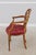 1980s Vintage Mahogany Federal Style Spiderback Armchair For Sale - Image 5 of 16