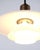Metal Pendant Lamp in Burnished Brass and Opal Glass by Poul Henningsen for Louis Poulsen For Sale - Image 7 of 10