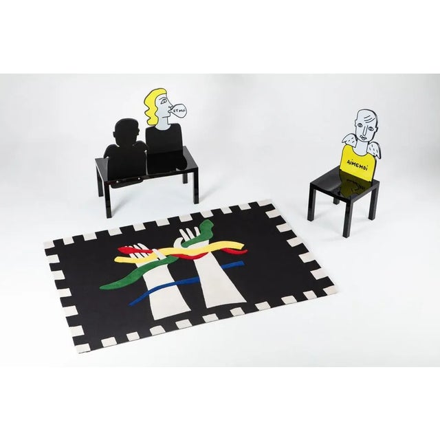 Wood Human Chair N2 by Jean-Charles De Castelbajac For Sale - Image 7 of 13