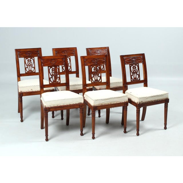 Directoire Dining Chairs, Set of 6 For Sale - Image 15 of 15