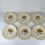 Vintage Dessert Plates with Floral Motif from Sarreguemines, 1920s, Set of 6 For Sale - Image 4 of 12