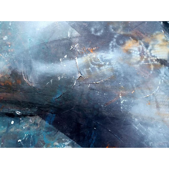 Black Ovidiu Kloska, Between the Orchid Petal, Mixed on Canvas For Sale - Image 8 of 12