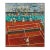 French Open by Shaun Ellison in White Frame, Medium Art Print On Canvas For Sale