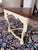 Vintage French Provincial Triangular End Accent Table Enhance your home with this beautiful vintage French Provincial end...