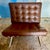 2000 - 2009 Pair of Knoll Barcelona® Chairs by Ludwig Mies Van Der Rohe - Velluto Pelle Umber Leather For Sale - Image 5 of 12