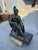 Monumental Roman bronze sculpture 160 cm large bronze sculpture representing a seated roman soldier in life size 160 x...