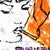 2020s Cigarette Daydreams - Original Urban Pop Street Art Acrylic Painting on Posterboard For Sale - Image 5 of 6