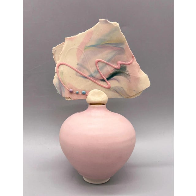 Vintage Julie Thompson Studio Perfume Bottle – Pop Art / Postmodern Ceramics For Sale - Image 4 of 13